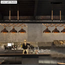 GobekUsa Sophie's Rustic 3-Light Island Pendant with Beige Hemp Rope Shade for Restaurant Suspension Light