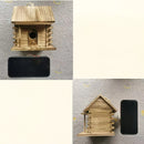 GobekUsa Rustic Wooden Birdhouse for Hummingbirds & Small Birds