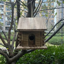GobekUsa Rustic Wooden Birdhouse for Hummingbirds & Small Birds