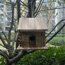 GobekUsa Rustic Wooden Birdhouse for Hummingbirds & Small Birds
