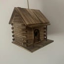 GobekUsa Rustic Wooden Birdhouse for Hummingbirds & Small Birds