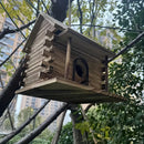 GobekUsa Rustic Wooden Birdhouse for Hummingbirds & Small Birds