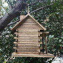 GobekUsa Rustic Wooden Birdhouse for Hummingbirds & Small Birds