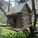 GobekUsa Rustic Wooden Birdhouse for Hummingbirds & Small Birds