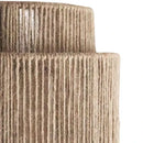 GobekUsa Hemp Rope Wall Lights: Creative E27 Bulb Sconce for Bedroom, Foyer, Hotel Atmosphere