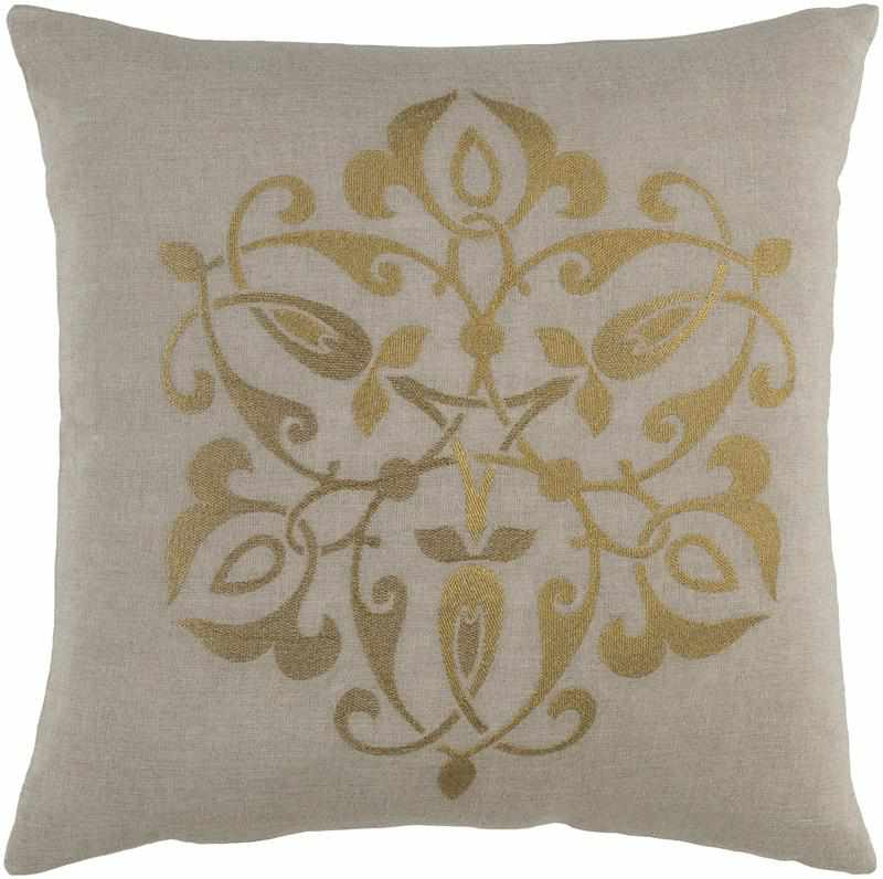 Weijland Metallic Gold Pillow Cover