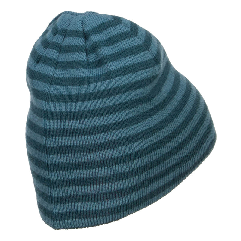 Reversible Striped Beanie