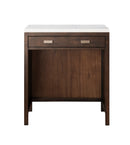 James Martin Addison 30" Countertop Unit, Mid-Century Acacia