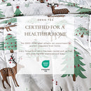Reversible Christmas Comforter and Sham Set - Holiday / Lodge Odette Collection
