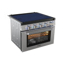 Camplux 17" RV Oven W/3 Burners Cooktop