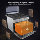 Camplux 17" RV Oven W/3 Burners Cooktop