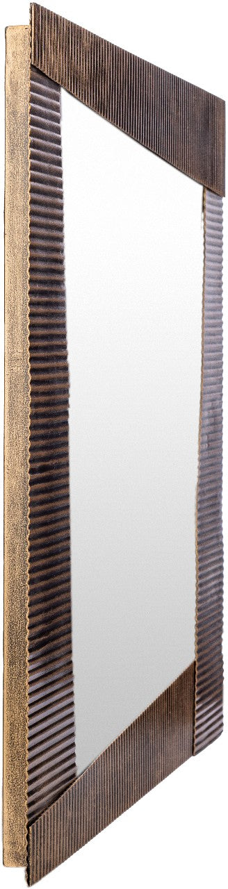 Louviere Modern Gold Wall Mirror