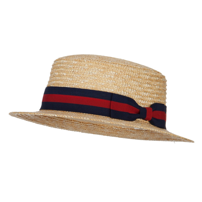 Straw Fine Weave 2 Inch Brim Hat