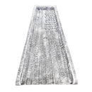 White American Flag 24-in Cast Aluminum Downspout Gutter Splash Block