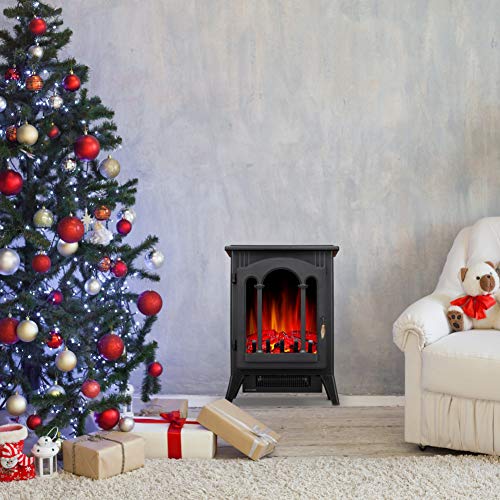 16 Inches Portable Electric Fireplace Stove 5220