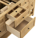 James Martin Breckenridge 72" Double Bathroom Vanity, Light Natural Oak