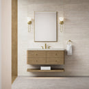 James Martin Allamari 48" Floating Single Bathroom Vanity, Dune Mist