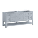 James Martin Breckenridge 72" Double Bathroom Vanity, Serenity Blue