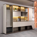 Harbord · Modern Office Shelves w/ Lighting, Storage