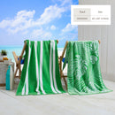 Cotton Velour Beach Towel - Maui Collection by Great Bay Home