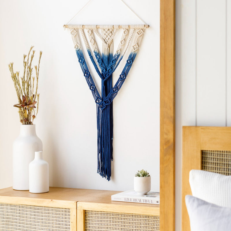 Oberhaag Dark Blue Wall Hanging