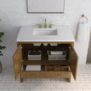 James Martin Hudson 36" Single Bathroom Vanity, Honey Oak