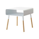 Storage Table - Short (14" H)  - Steel + Wood
