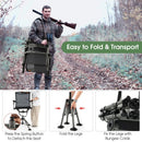 360 Degree Silent Swivel Hunting Chair-Black by LJGDeals