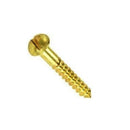 Slotted Round Head Brass Wood Screws -