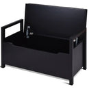 34.5 ×15.5 ×19.5 Inch Shoe Storage Bench with Cushion Seat for Entryway by LJGDeals