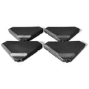 4 Pieces 195 lbs Patio Cantilever Offset Umbrella Base Weight Sand by LJGDeals