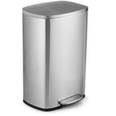 13.2 Gallon Stainless Steel Trash Garbage Can with Bucket by LJGDeals