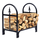2 Feet Outdoor Heavy Duty Steel Firewood Storage Holder by LJGDeals