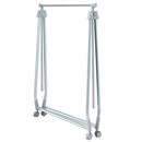 Extendable Foldable Heavy Duty Clothing Rack with Hanging Rod by LJGDeals