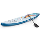 11 ft Inflatable Stand Up Paddle Board Surfboard with Aluminum Paddle Pump by LJGDeals