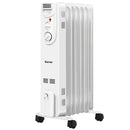 1500W Electric Space Heater with 3 Heat Settings and Safe Protection by LJGDeals