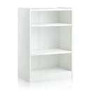 3-Tier Bookcase Open Display Rack Cabinet with Adjustable Shelves by LJGDeals