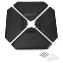 4 Pieces 195 lbs Patio Cantilever Offset Umbrella Base Weight Sand by DirectDeals