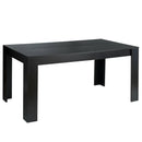 63 Inch Rectangular Modern Dining Kitchen Table by LJGDeals