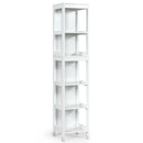 5-Tier Multifunctional Bathroom Floor Cabine Storage with 2 Drawers by LJGDeals