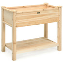 Raised Garden Elevated Wood Planter Box Stand by LJGDeals