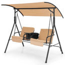 Porch Swing Chair with Adjustable Canopy by LJGDeals