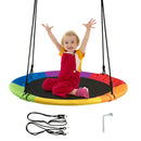 40 Inch Flying Saucer Tree Swing Outdoor Play for Kids by LJGDeals
