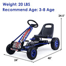 4 Wheels Kids Ride On Pedal Powered Bike Go Kart Racer Car Outdoor Play Toy by LJGDeals