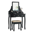 5 Drawers Removable Box Makeup Dressing Vanity Set by LJGDeals