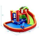 Inflatable Slide Bouncer and Water Park Bounce House Without Blower by LJGDeals