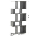 5 Cubes Ladder Shelf Corner Bookshelf Display Rack Bookcase by LJGDeals