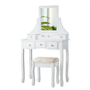 5 Drawers Removable Box Makeup Dressing Vanity Set by LJGDeals