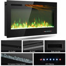 40-Inch Electric Fireplace Recessed with Thermostat by LJGDeals