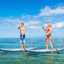 11 ft Inflatable Stand Up Paddle Board Surfboard with Aluminum Paddle Pump by LJGDeals